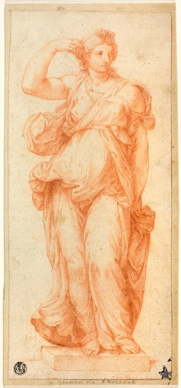 Perin del Vaga - 195, Cariatide femminile